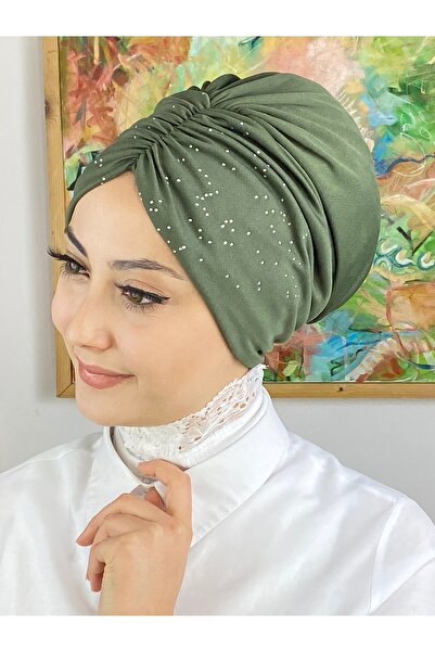 MY UKİYO STORE TESETTÜR BÜZGÜLÜ TAŞLI GÜNLÜK BONE
