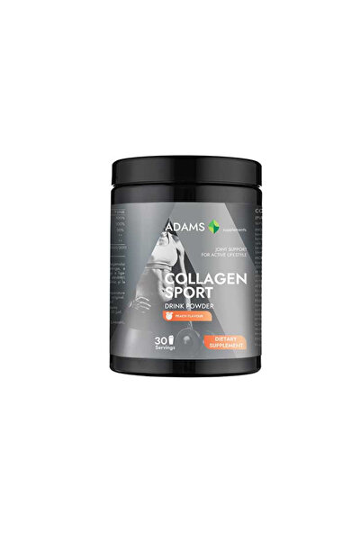Adams Supplements Collagen Sport Pulbere Instant cu Aroma de Piersica 600g