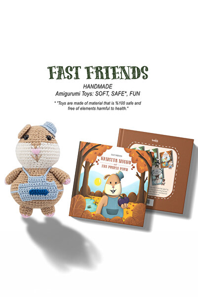 Bookids Publishing Fast Friends Hamster Michu İngilizce Hikaye, Etkinlik Kita...