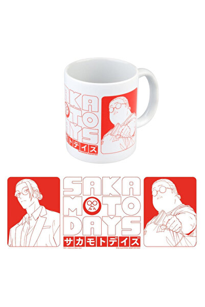 GRUPO ERIK Cana ceramica / mug Sakamoto Days, licentiata, 350 ml, multicolor,...