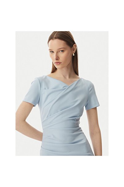 RINASCIMENTO Rochie de cocktail pentru femei CFC0129420003 Albastru