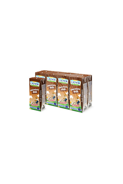 Lacnor Essentials Long Life Chocolate Milk 8 x 180 ml