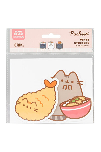 GRUPO ERIK Set 2 stickere vinil Pusheen Sushi Roll vol 2 multicolor