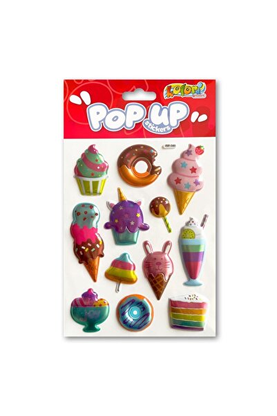 Penmate Stickere metalice 3D multicolor 14.5x24cm