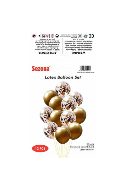 OEM Balon latex Sezona set 12 buc multicolor