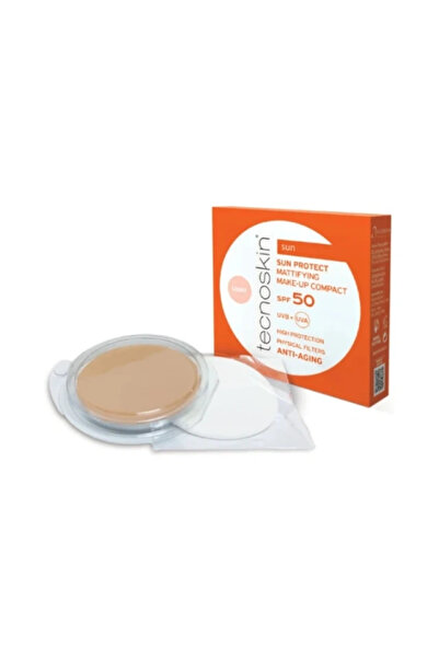 TECNOSKIN Αντηλιακό Ματ Φορμάκι Μακιγιάζ SPF50 10γρ Ελαφρύ Ανταλλακτικό