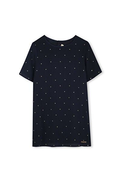 Michael Kors Rochie de zi cu zi pentru fete R30297 Bleumarin