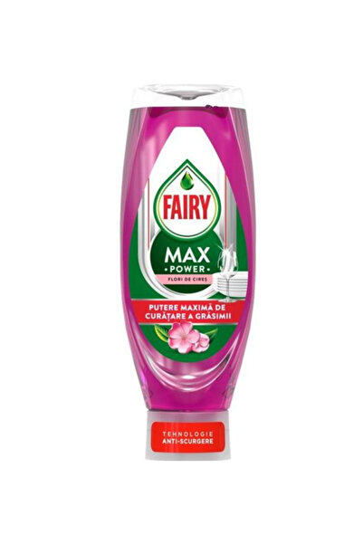 Fairy Detergent de Vase cu Parfum de Flori de Cires - Max Power Cherry Blosso...