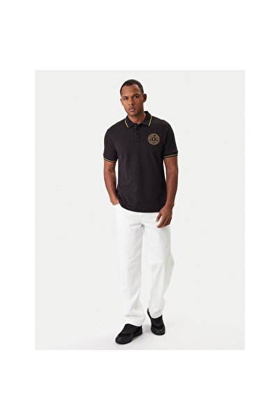 VERSACE JEANS COUTURE Blugi bărbați 80GAB5RE CEWCA Alb