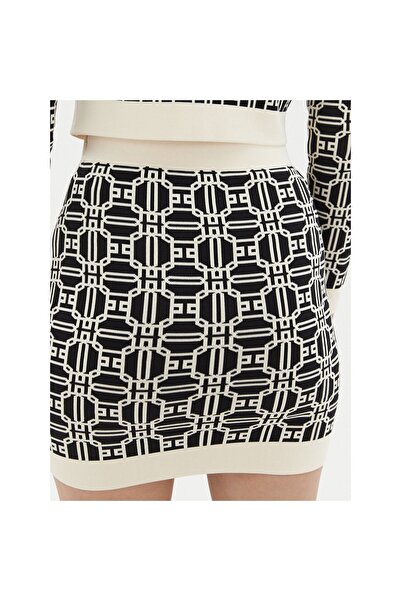 Elisabetta Franchi Fustă mini de damă GK04B47E2 Negru