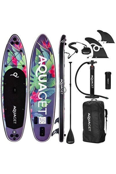 SERSIMO Set gonflabil Stand Up PaddleBoard 320x81x15 cm, cu pompă, scaun de c...