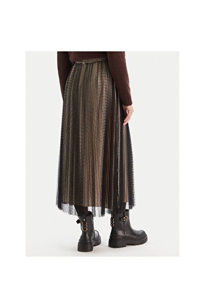 TWINSET Fustă midi de damă 252TT2023 Negru