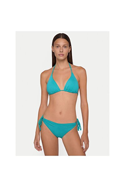Guess Slip de bikini pentru femei E6GO18MC040 Albastru