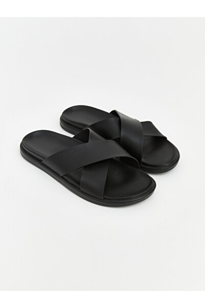 LC Waikiki Peak New Season Cross-Strapped Men's Slippers
