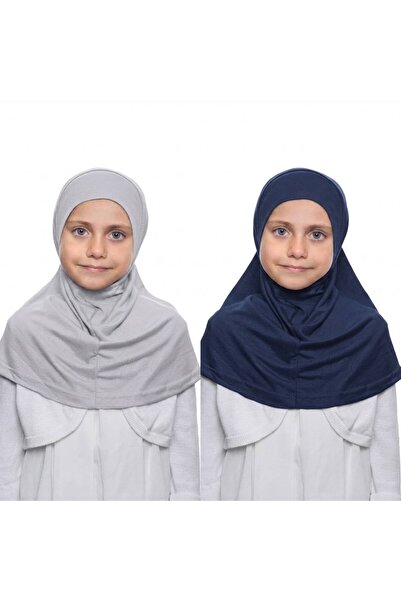 İSTDONATELLA حجاب قطعة واحدة للفتيات - وشاح تسيتيور جاهز للارتداء - حجاب عملي...
