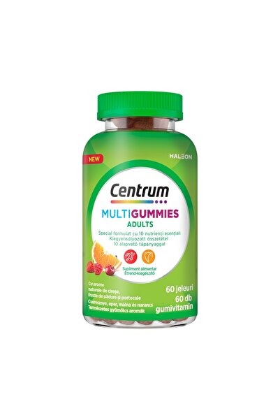 Centrum Multivitamine sub formă de jeleuri pentru adulți, cu vitaminele A, C,...