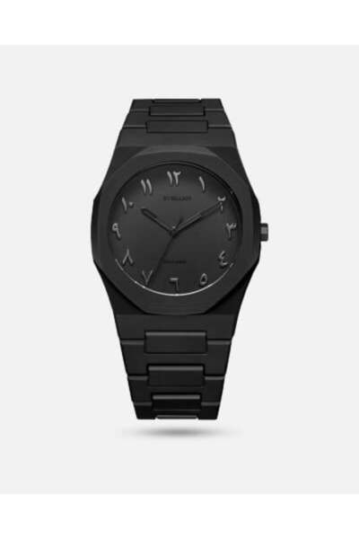 CASWATCH Black carbon watch with Arabic numerals