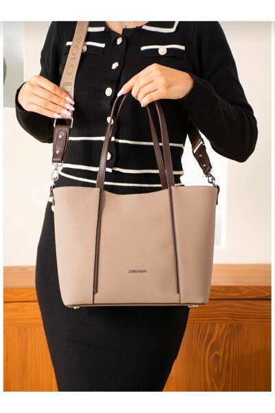 Just Polo Water Resistant Women's Large Bag and Wallet Set