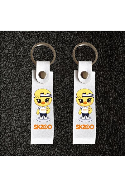 PEPİKON Skzoo Stray Kids Bbokari Felix Belt Keychain Bag Ornament Accessory