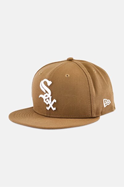 NEW ERA x MLB Men 59FIFTY Chicago White Sox Fitted Cap, Khaki