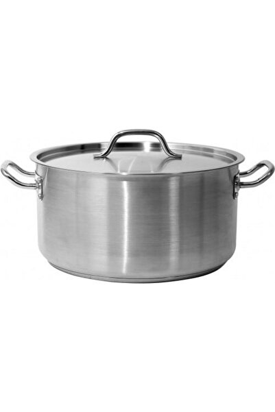 yato YG-00044 Stainless Steel Pot with Lid, 18.3 L, 36 cm, Silver