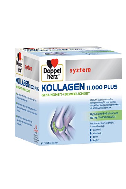 doppel herz Kollagen (Colagen) 11000 Plus System 30monodoze