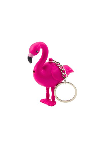 LEAN Breloc rucsac flamingo cu efecte sonore și luminoase, roz, 22098