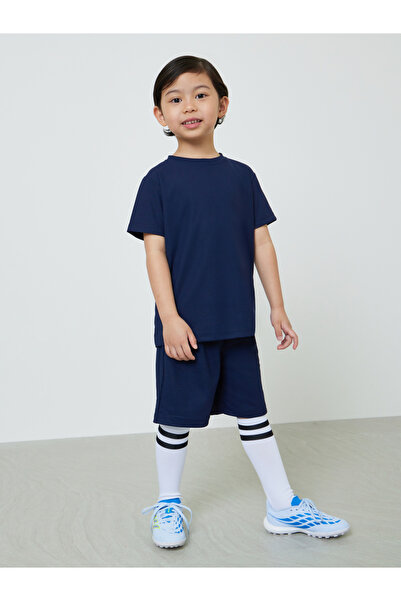 Styli Boys Cotton Sports Jersey Shorts With Side Pocket