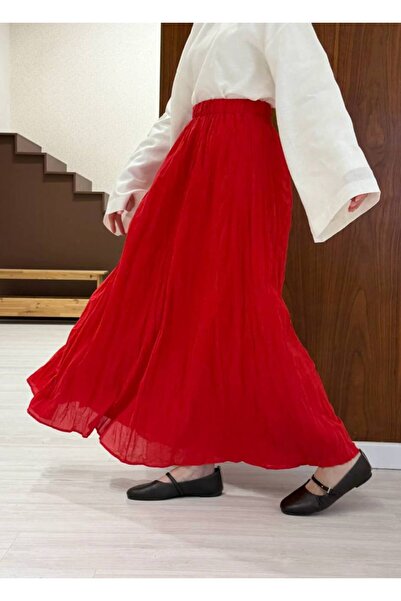 Lady Pixie Women's Cotton Lined Long Skirt