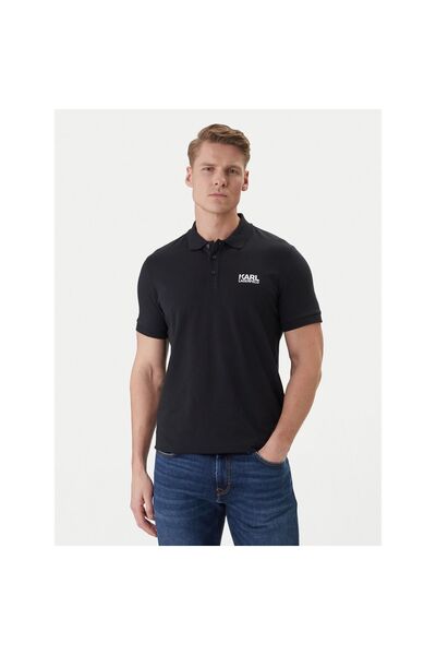 Karl Lagerfeld Polo bărbați 745780-562235 Bleumarin