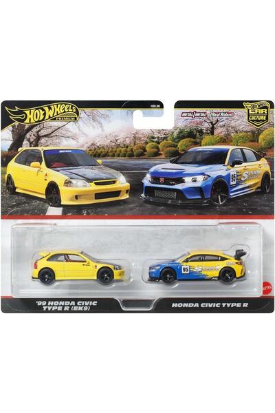HOT WHEELS Set 2 masini metalice, Hot Wheels, 99 Honda Civic Type R si Honda ...