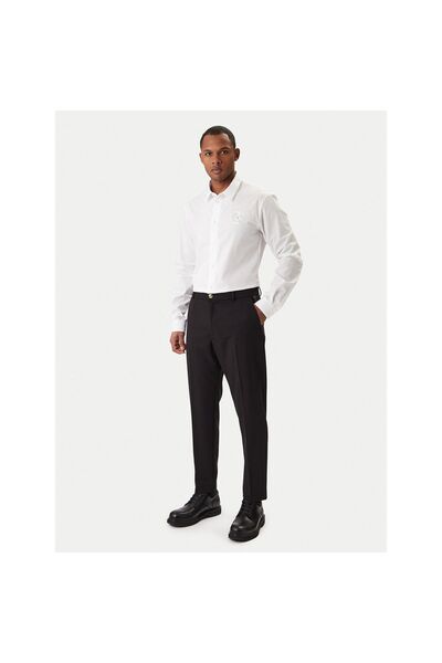 VERSACE JEANS COUTURE Cămașă bărbătească 80GALCS0 CNY17 Albă