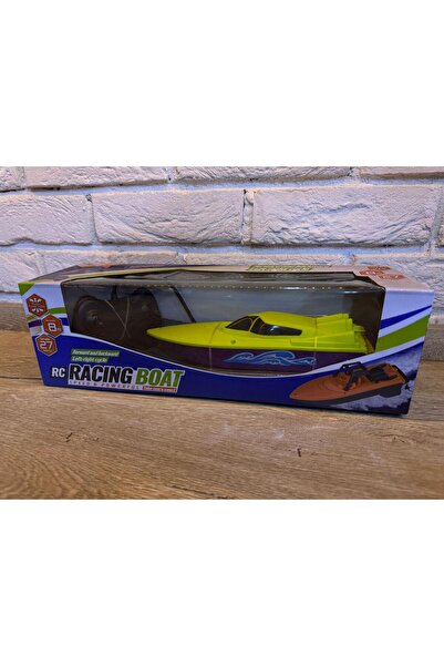 Magicway RC Racing Boat Uzaktan Kumandalı Çift Kapaklı Profesyonel Yarış Tekn...