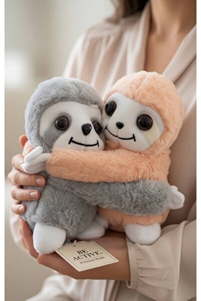 BE ACTİVE Hug Buddies Hugging Plush Toy Couple – Gift for Lovers, Soft Couple...