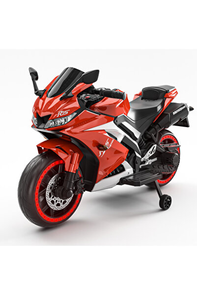 Kinderauto TR15 Motocicletă electrică roșie pentru copii