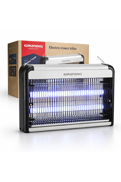 Grundig Aparat Anti-Insecte Electric 4W UV - Grila Electrica, Silentios, 20mp...
