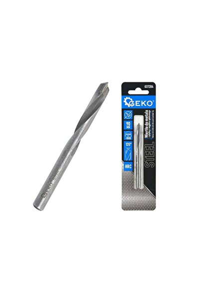 GEKO Burghiu metalic cu inserție din carbură, 8 x 90 mm, G37204