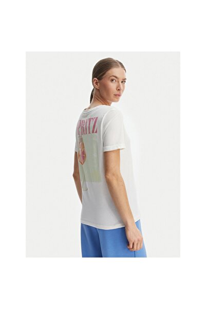 ONLY Γυναικείο T-shirt 15291465 Λευκό