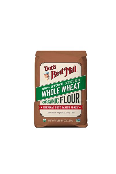 Organic Bobs Red Mill Whole Wheat Flour 2.27kg