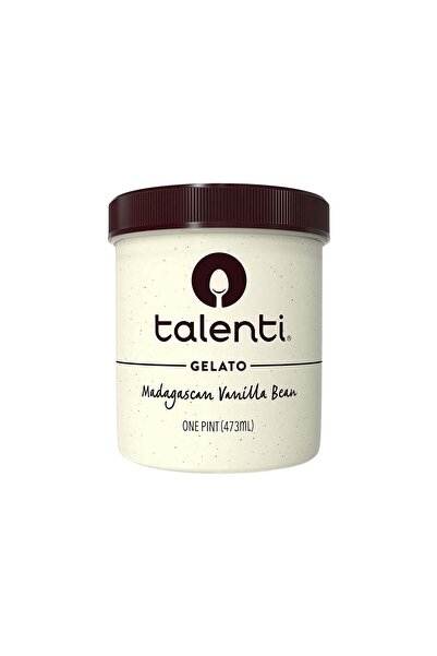 Gelato جيلاتو تالينتي حلوى مجمدة لذيذة بنكهة فانيليا مدغشقر مصنوع من مكونات غ...