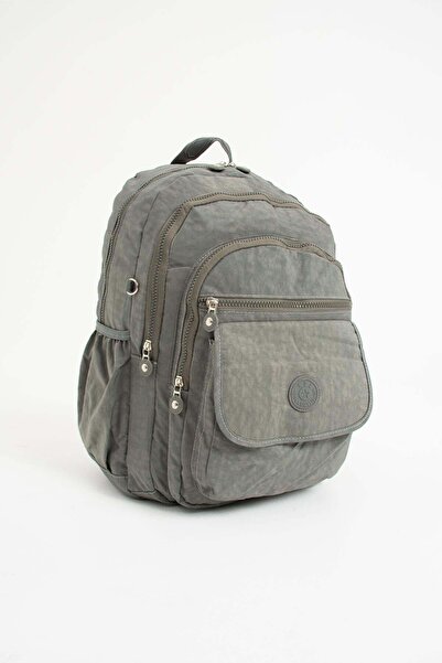 NEMO BAGS Unisex Gray School Bag, Travel Bag with Laptop Compartment, Waterpr...