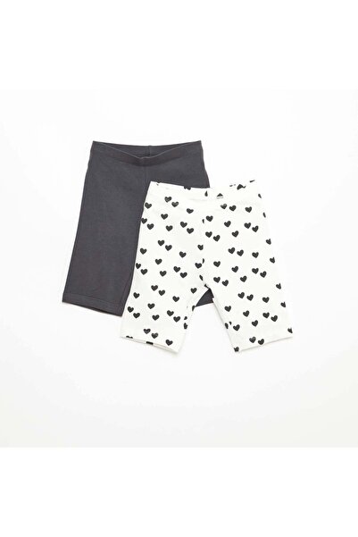 KIABI 2-Pack Cycling Shorts BLACK