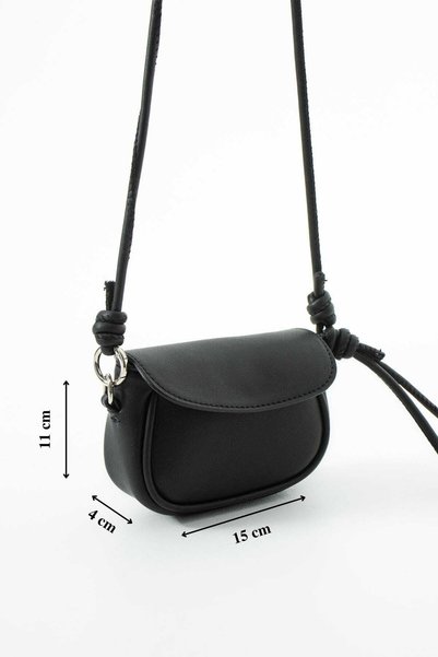 KOÇAK ÇANTA Women's Knotted Adjustable Long Strap Hand and Shoulder Bag