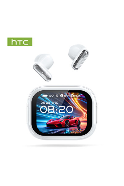 Choice White HTC NE68 AI Translator Wireless Bluetooth Earphones Touch Screen...