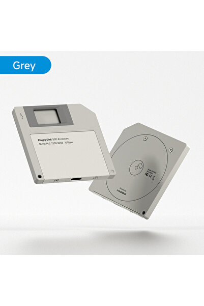 Choice1 علبة خارجية رمادية لهارد SSD نوع Hagibis 2230 M.2 NVMe مع منفذ USB 3....