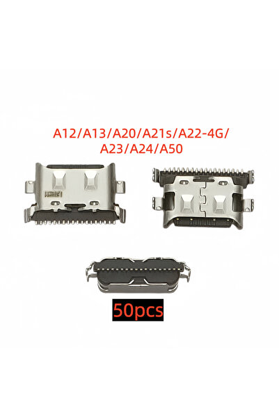 Choice7 50pcs A12 A20 A30 Type-C Micro USB Charging Dock Charge Socket Port J...