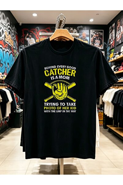 Ekim11 Funny Softball Dad Graphic T-Shirt Men Gift for Him 1pc