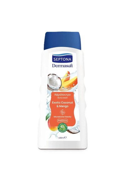 Septona Dermasoft Exotic Coconut & Mango Gel de duș, 400 ml