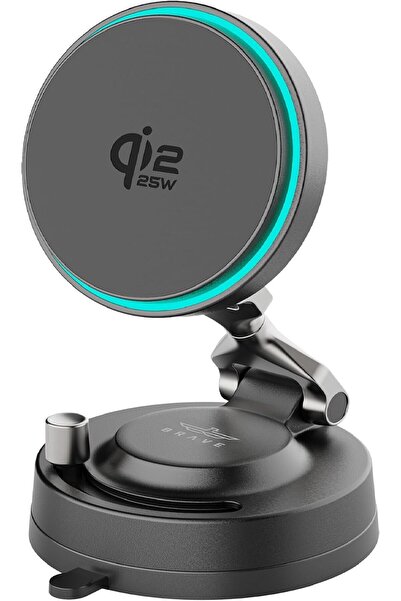 Brave Qi2 25w Wireless Magnetic Car Mount Charger | MagSafe Car Phone Holder ...