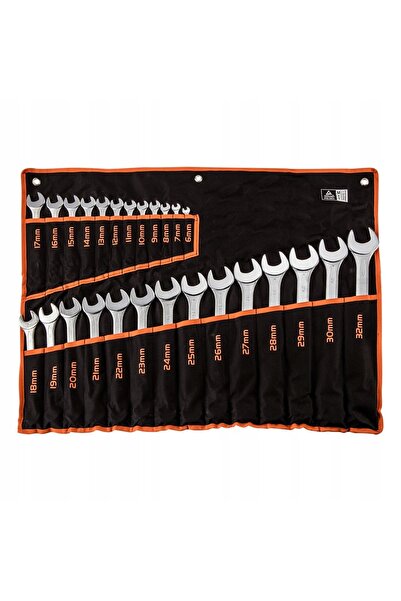 NEO Tools Set de chei fixe și inelare NEO 6-32mm 26 piese 09-754 în carcasă TUV